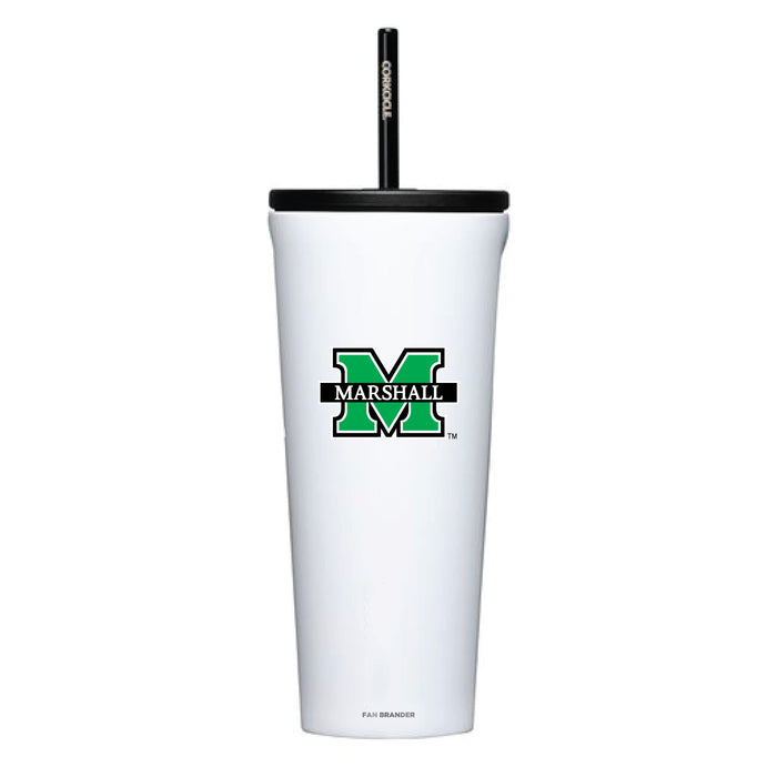 Corkcicle Cold Cup Triple Insulated Tumbler with Marshall Thundering Herd Logos