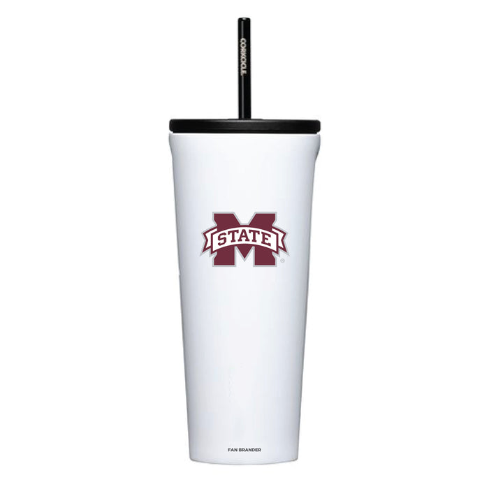 Corkcicle Cold Cup Triple Insulated Tumbler with Mississippi State Bulldogs Logos