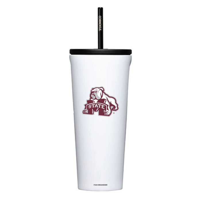 Corkcicle Cold Cup Triple Insulated Tumbler with Mississippi State Bulldogs Logos