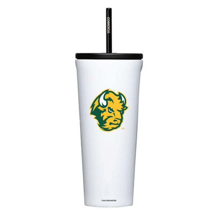 Corkcicle Cold Cup Triple Insulated Tumbler with North Dakota State Bison Logos