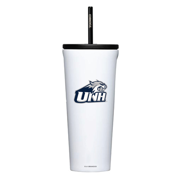 Corkcicle Cold Cup Triple Insulated Tumbler with New Hampshire Wildcats Logos