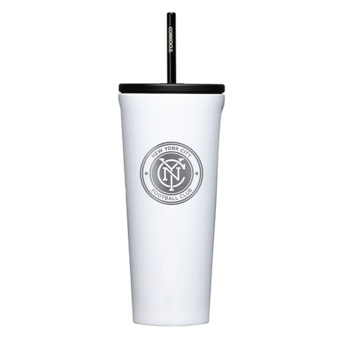 Corkcicle Cold Cup Triple Insulated Tumbler with New York City FC Etched Primary Logo