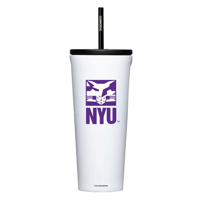 Corkcicle Cold Cup Triple Insulated Tumbler with NYU Logos