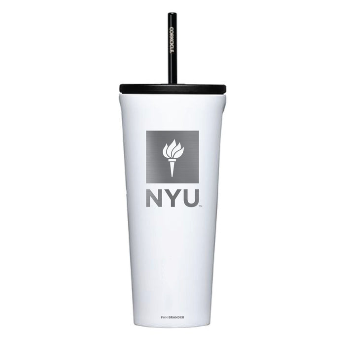 Corkcicle Cold Cup Triple Insulated Tumbler with NYU Logos