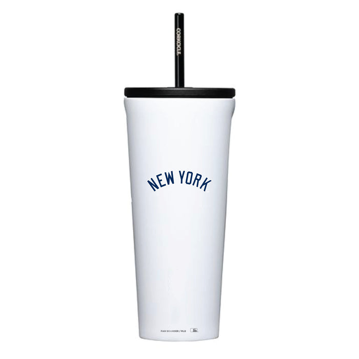 Corkcicle Cold Cup Triple Insulated Tumbler with New York Yankees Logos