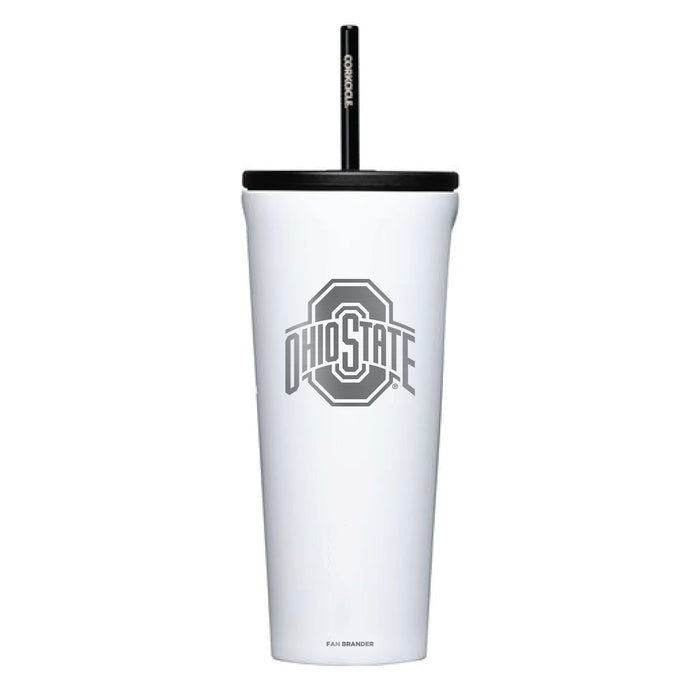 Corkcicle Cold Cup Triple Insulated Tumbler with Ohio State Buckeyes Logos