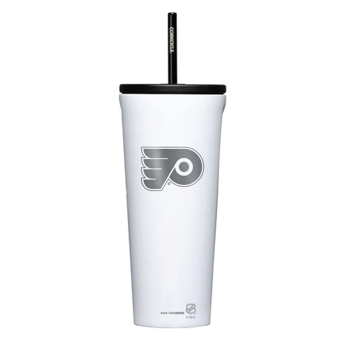 Corkcicle Cold Cup Triple Insulated Tumbler with Philadelphia Flyers Logos