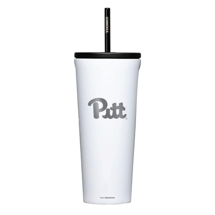 Corkcicle Cold Cup Triple Insulated Tumbler with Rhode Island Rams Logos