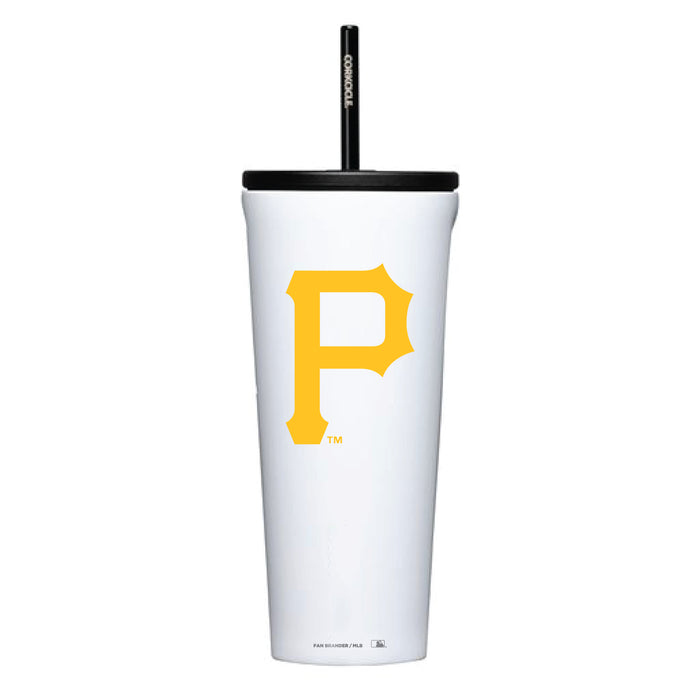 Corkcicle Cold Cup Triple Insulated Tumbler with Pittsburgh Pirates Logos