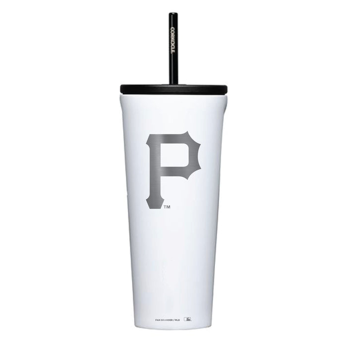 Corkcicle Cold Cup Triple Insulated Tumbler with Pittsburgh Pirates Logos