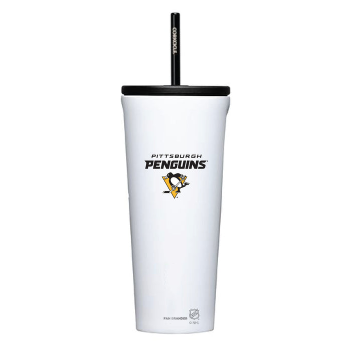 Corkcicle Cold Cup Triple Insulated Tumbler with Pittsburgh Penguins Logos