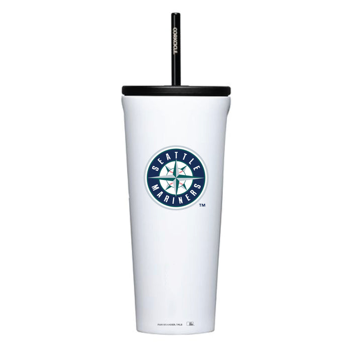 Corkcicle Cold Cup Triple Insulated Tumbler with Seattle Mariners Logos