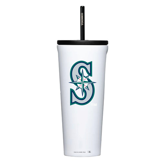 Corkcicle Cold Cup Triple Insulated Tumbler with Seattle Mariners Logos