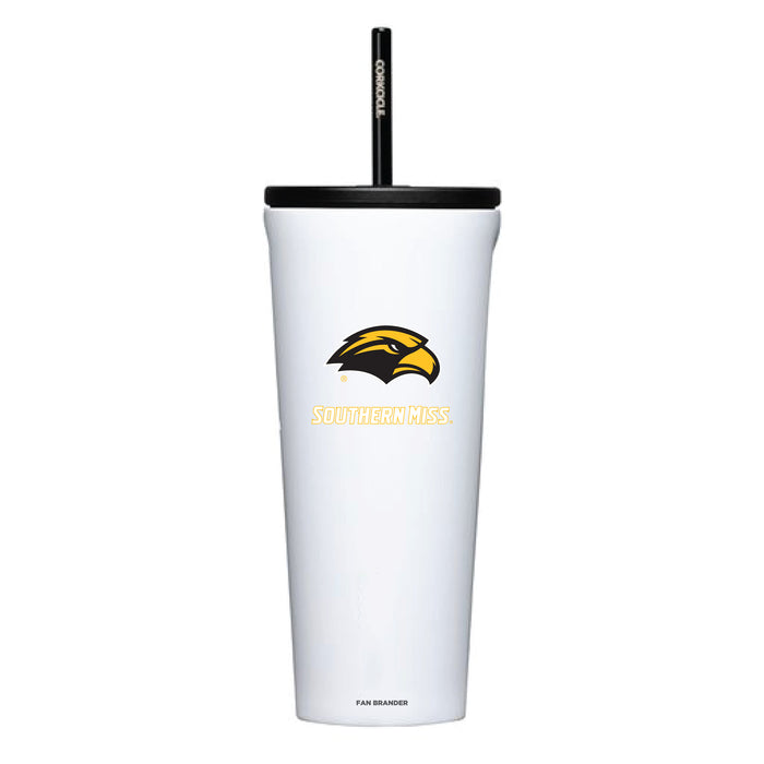 Corkcicle Cold Cup Triple Insulated Tumbler with Southern Mississippi Golden Eagles Logos