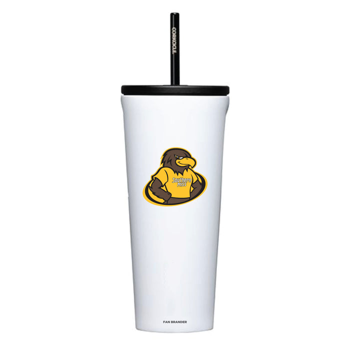 Corkcicle Cold Cup Triple Insulated Tumbler with Southern Mississippi Golden Eagles Logos