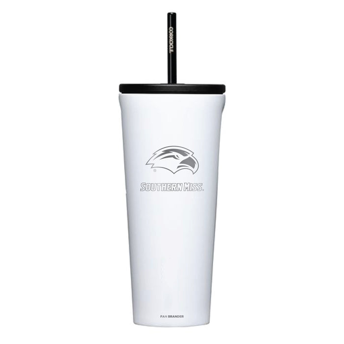 Corkcicle Cold Cup Triple Insulated Tumbler with Southern Mississippi Golden Eagles Logos