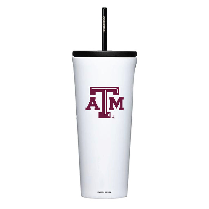 Corkcicle Cold Cup Triple Insulated Tumbler with Texas A&M Aggies Logos