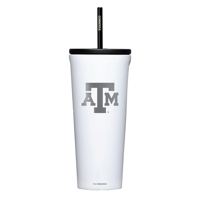 Corkcicle Cold Cup Triple Insulated Tumbler with Texas A&M Aggies Logos