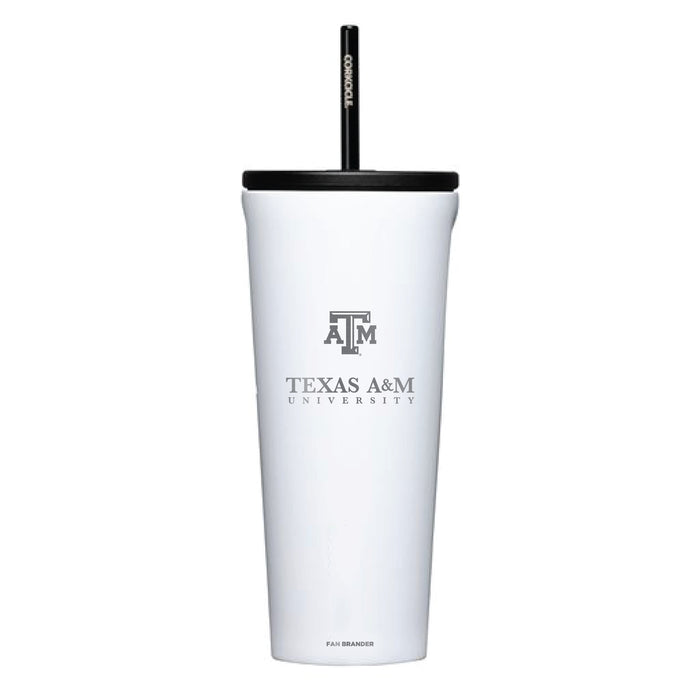 Corkcicle Cold Cup Triple Insulated Tumbler with Texas A&M Aggies Logos