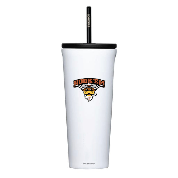 Corkcicle Cold Cup Triple Insulated Tumbler with Texas Longhorns  Hook EM