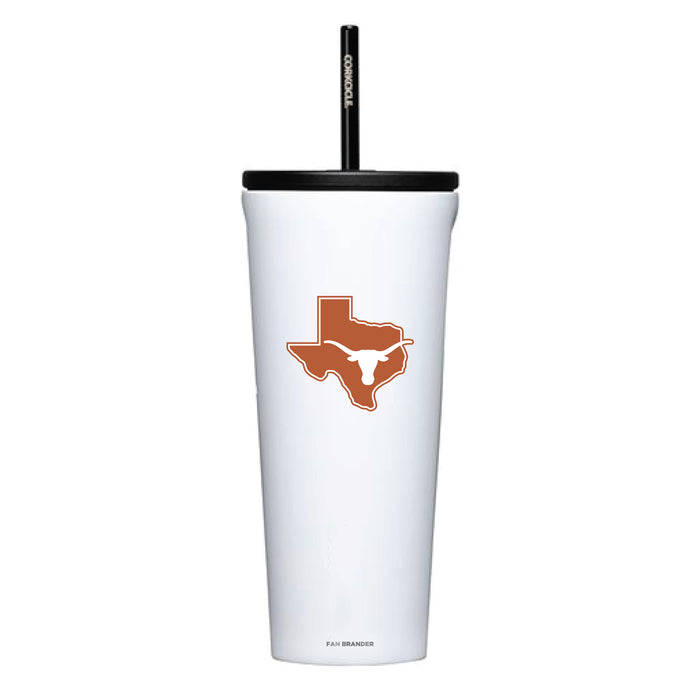 Corkcicle Cold Cup Triple Insulated Tumbler with Texas Longhorns  State Design