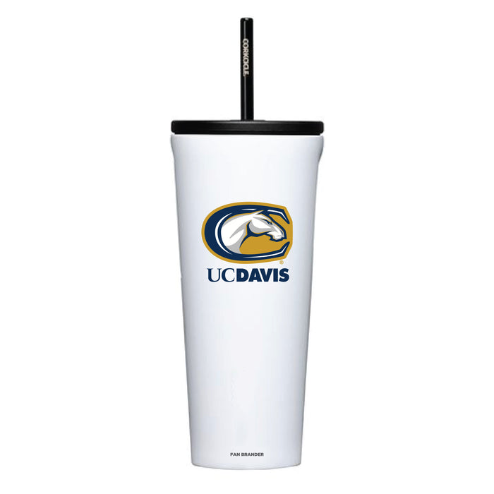 Corkcicle Cold Cup Triple Insulated Tumbler with UC Davis Aggies Logos