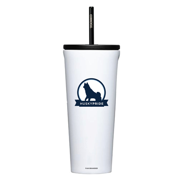 Corkcicle Cold Cup Triple Insulated Tumbler with Uconn Huskies Logos