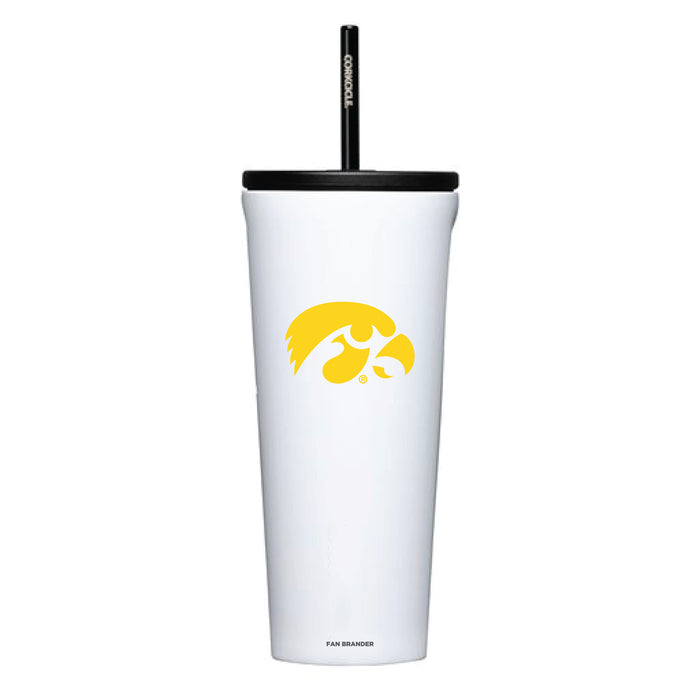 Corkcicle Cold Cup Triple Insulated Tumbler with Iowa Hawkeyes Logos