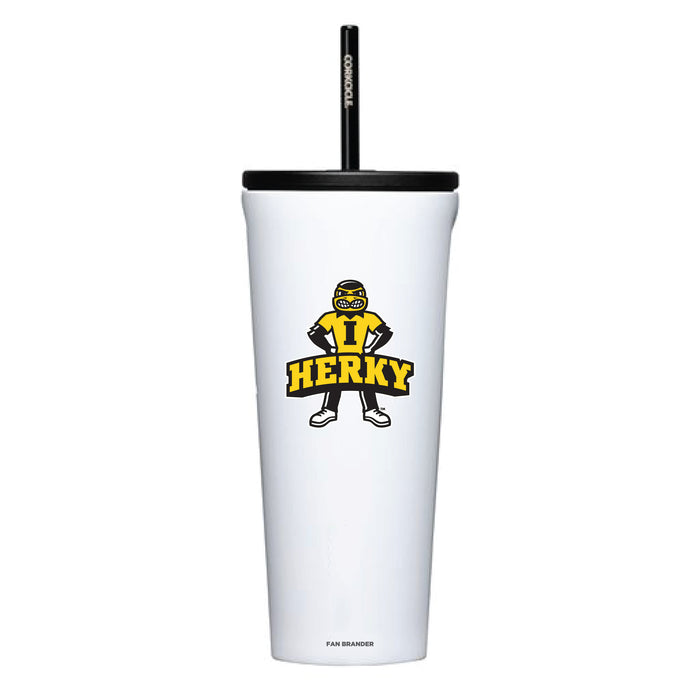 Corkcicle Cold Cup Triple Insulated Tumbler with Iowa Hawkeyes Logos