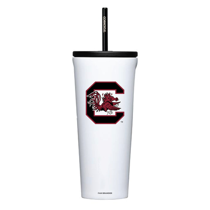 Corkcicle Cold Cup Triple Insulated Tumbler with South Carolina Gamecocks Logos