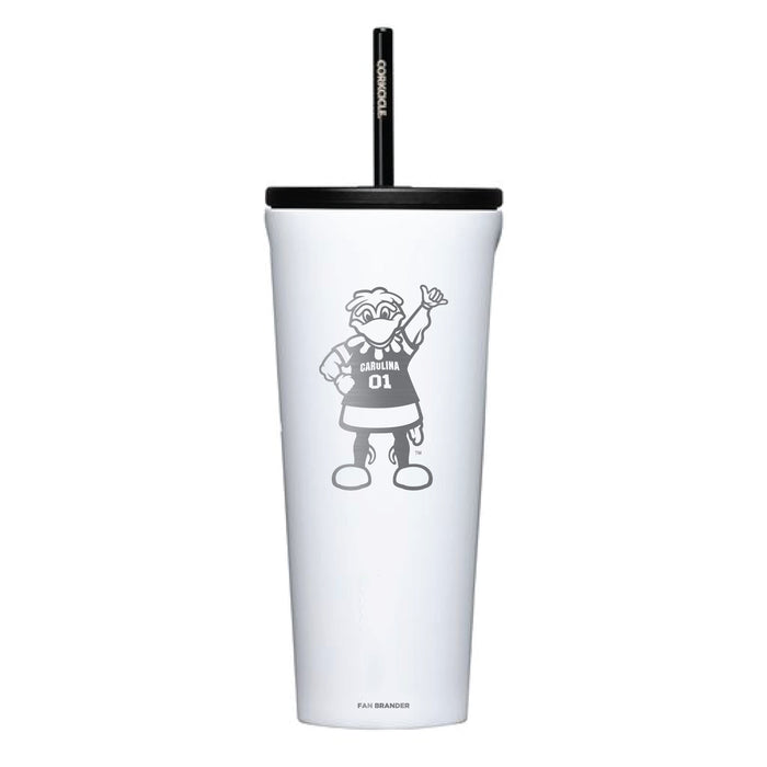 Corkcicle Cold Cup Triple Insulated Tumbler with South Carolina Gamecocks Logos