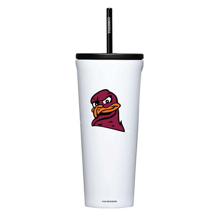 Corkcicle Cold Cup Triple Insulated Tumbler with Virginia Tech Hokies Logos
