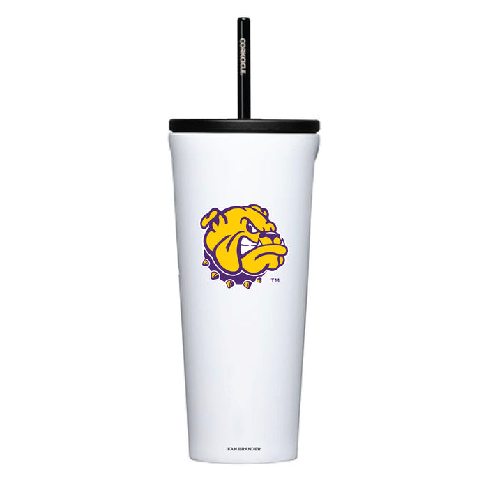 Corkcicle Cold Cup Triple Insulated Tumbler with Western Illinois University Leathernecks Logos