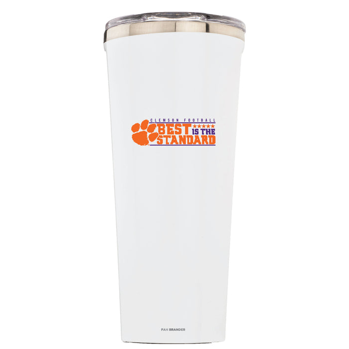 Triple Insulated Corkcicle Tumbler with Clemson Tigers Best Standard