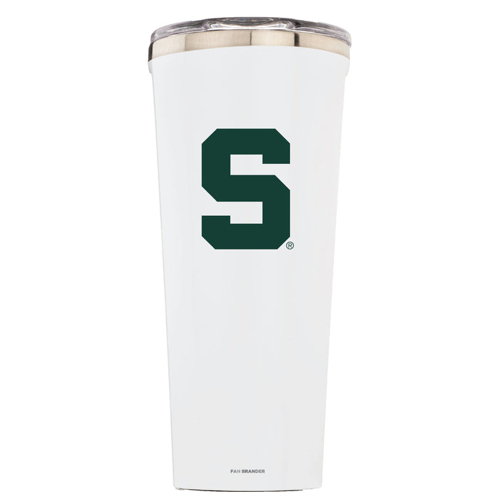 Triple Insulated Corkcicle Tumbler with Michigan State Spartans Block S