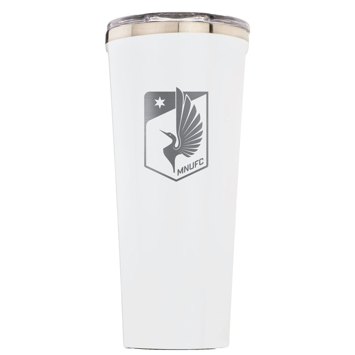 Triple Insulated Corkcicle Tumbler with Minnesota United FC Etched Primary Logo