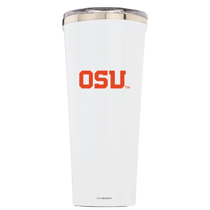 Triple Insulated Corkcicle Tumbler with Oregon State Beavers Secondary Logo