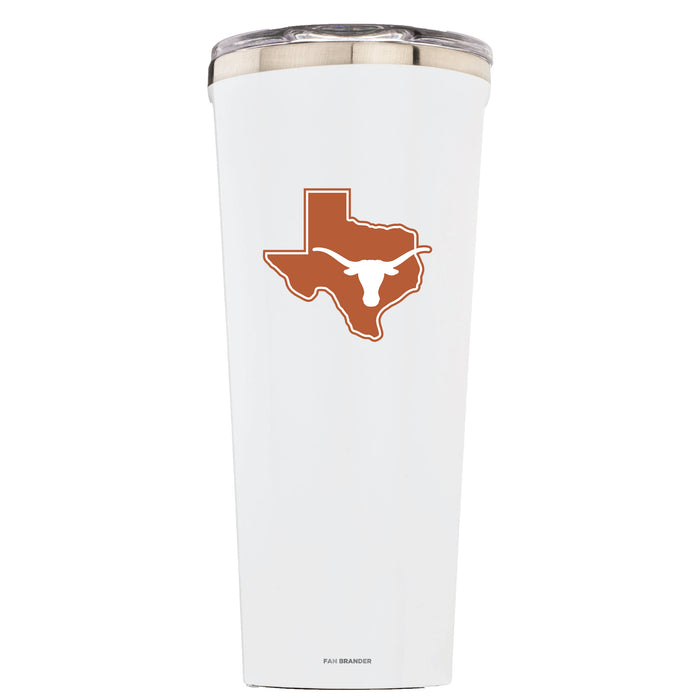 Triple Insulated Corkcicle Tumbler with Texas Longhorns  State Design