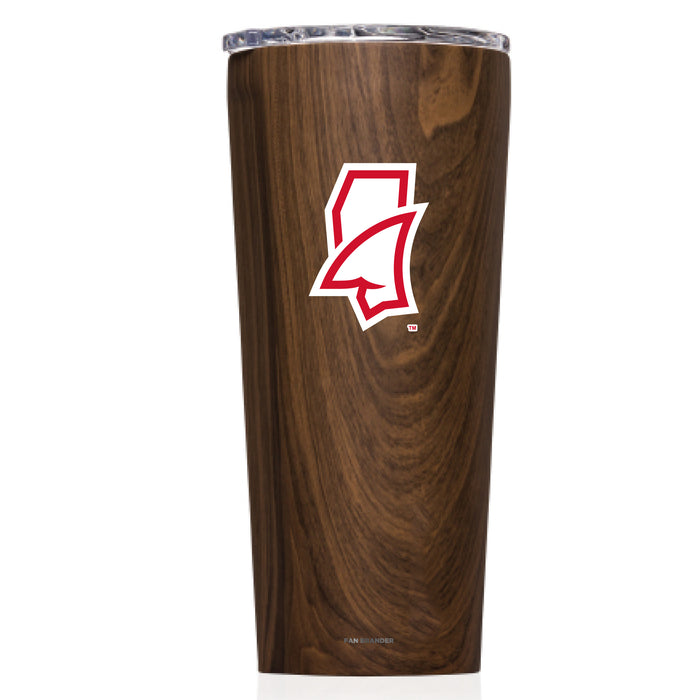 Triple Insulated Corkcicle Tumbler with Mississippi Ole Miss Mississippi Land Shark