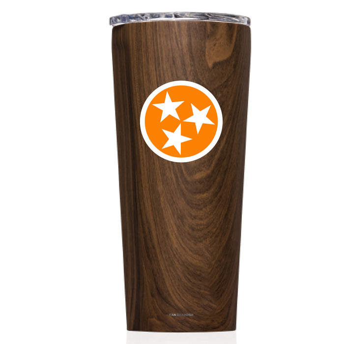 Triple Insulated Corkcicle Tumbler with Tennessee Vols Tennessee Triple Star