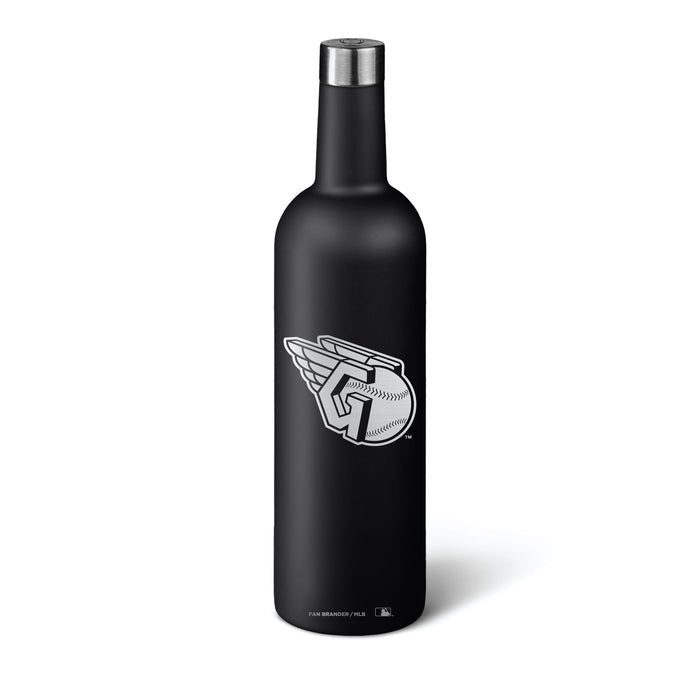 BruMate Winesulator Wine Canteen with Cleveland Guardians Logos