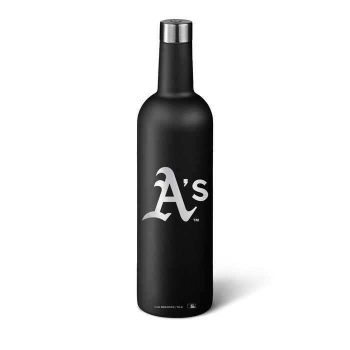 BruMate 25oz Winesulator with Oakland Athletics Logos