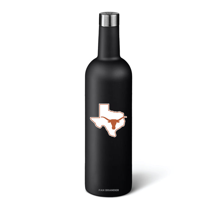 BruMate 25oz Winesulator with Texas Longhorns  State Design