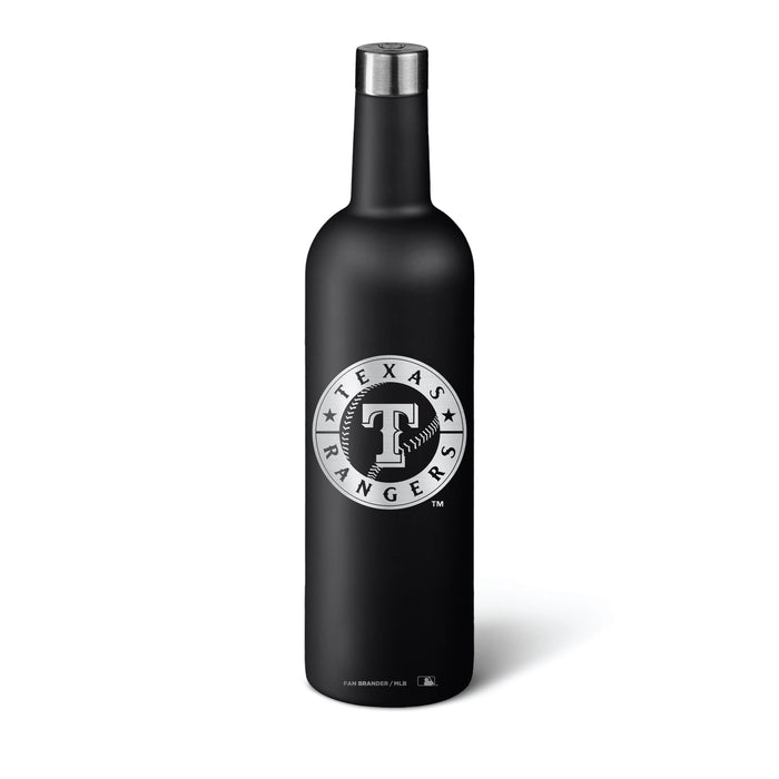 BruMate 25oz Winesulator with Texas Rangers Logos