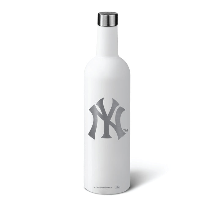 BruMate Winesulator Wine Canteen with New York Yankees Logos