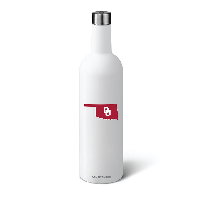 BruMate 25oz Winesulator with Oklahoma Sooners State Design