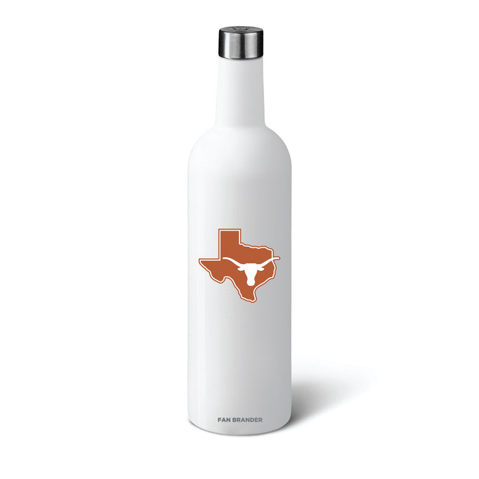 BruMate 25oz Winesulator with Texas Longhorns  State Design