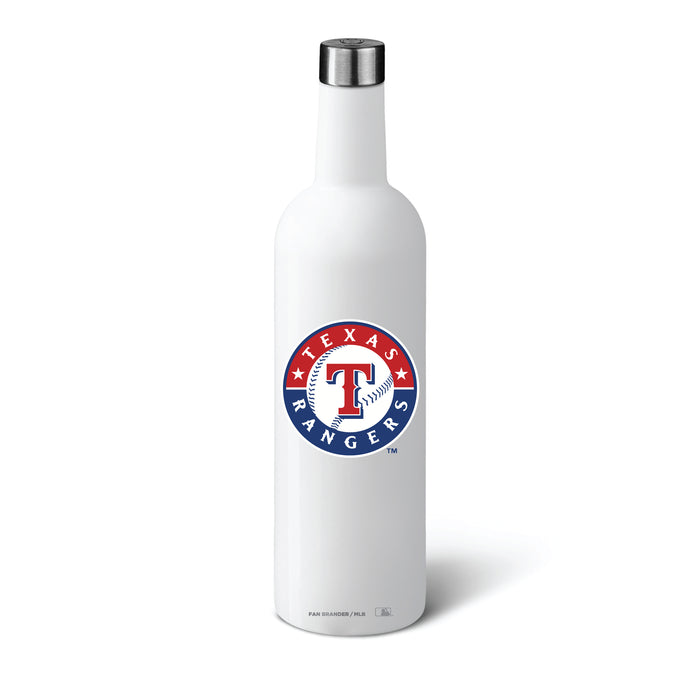 BruMate Winesulator Wine Canteen with Texas Rangers Logos