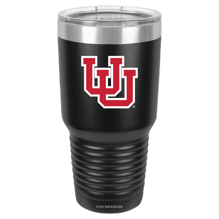 Fan Brander 30oz Stainless Steel Tumbler with with Utah Utes Utes design