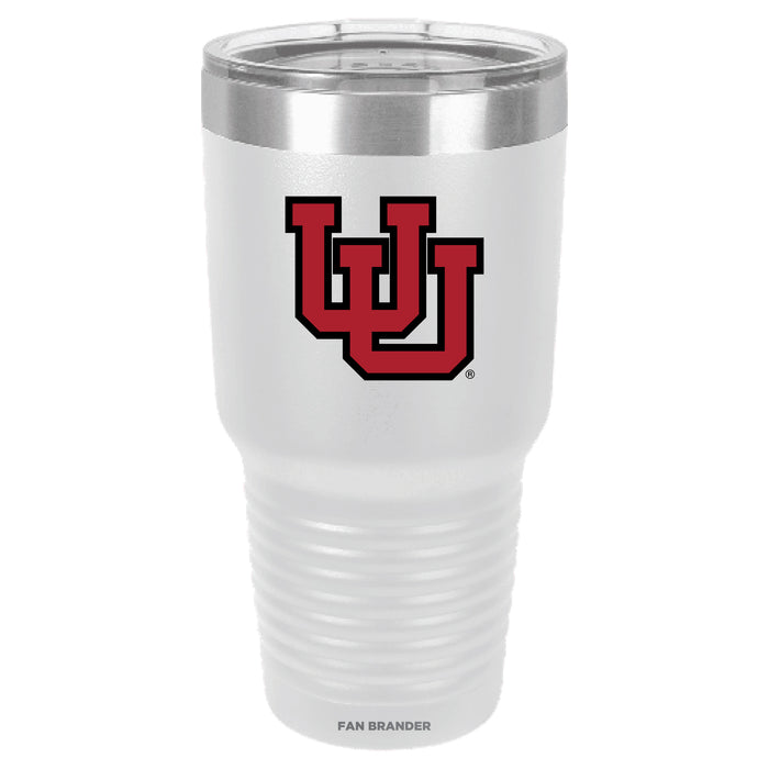 Fan Brander 30oz Stainless Steel Tumbler with with Utah Utes Utes design